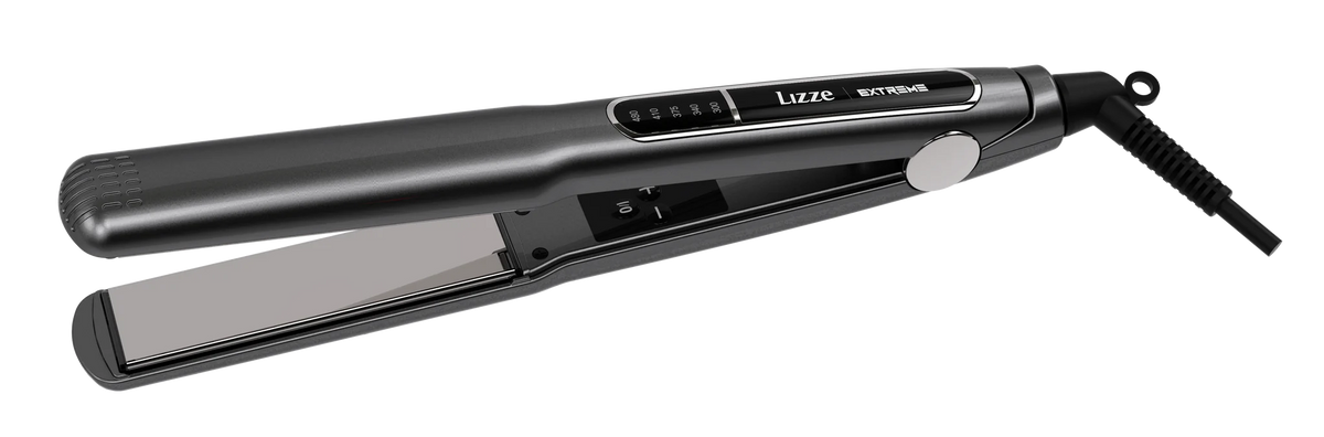 Lizze Extreme Professional Flat Iron with Titanium Plates – 480°F