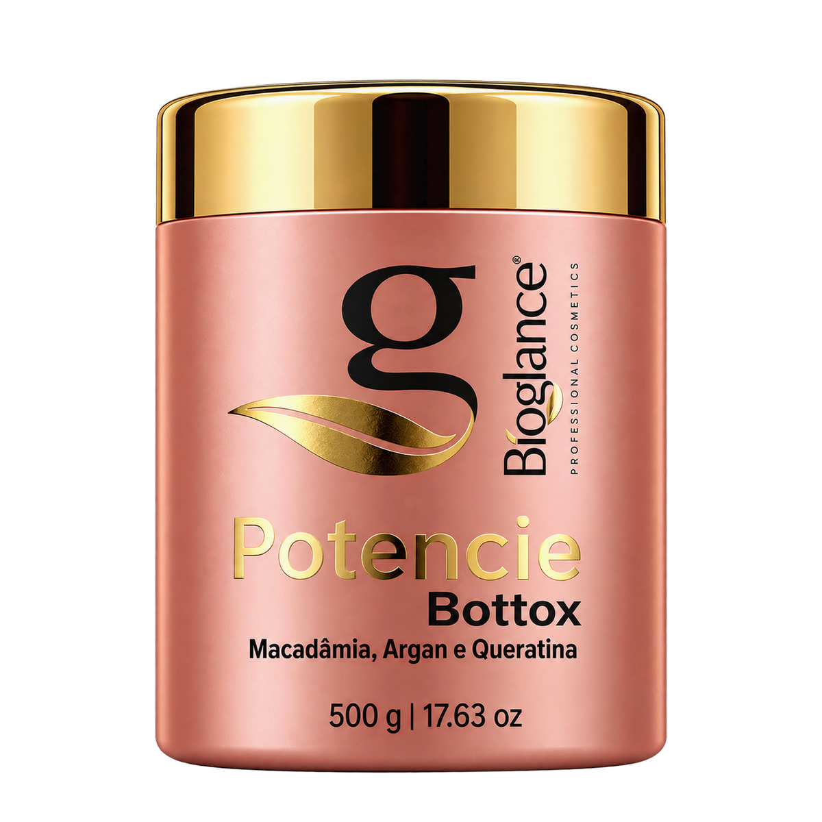 Bioglance Potencie Bottox 500 g jar with macadamia, argan and keratin
