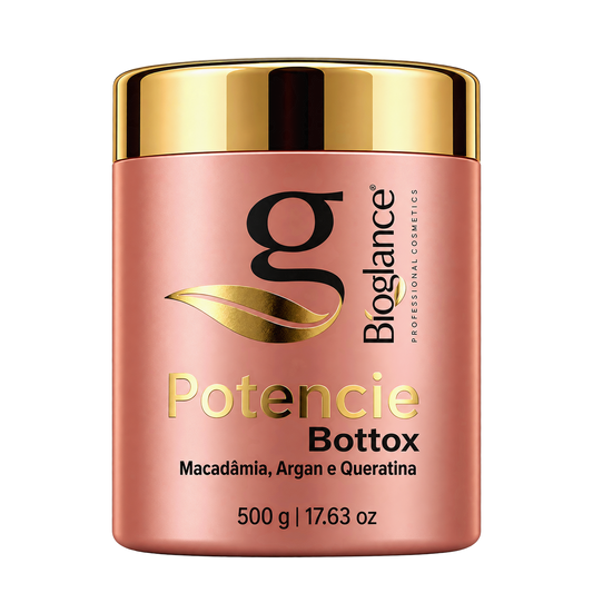 Bioglance Potencie Bottox 500 g jar with macadamia, argan and keratin