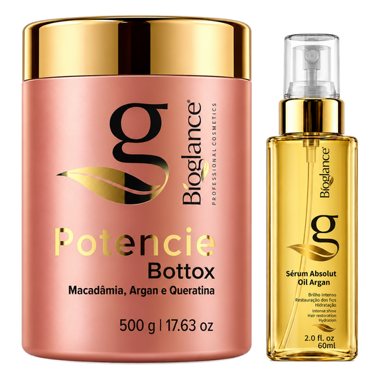 Bioglance Potencie Bottox 500 g and Absolute Argan Oil Serum 60 ml set