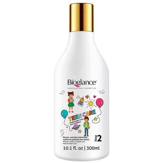 Bioglance Teen Care Curls Conditioner, Step 2, 300 ml (10.1 fl oz)