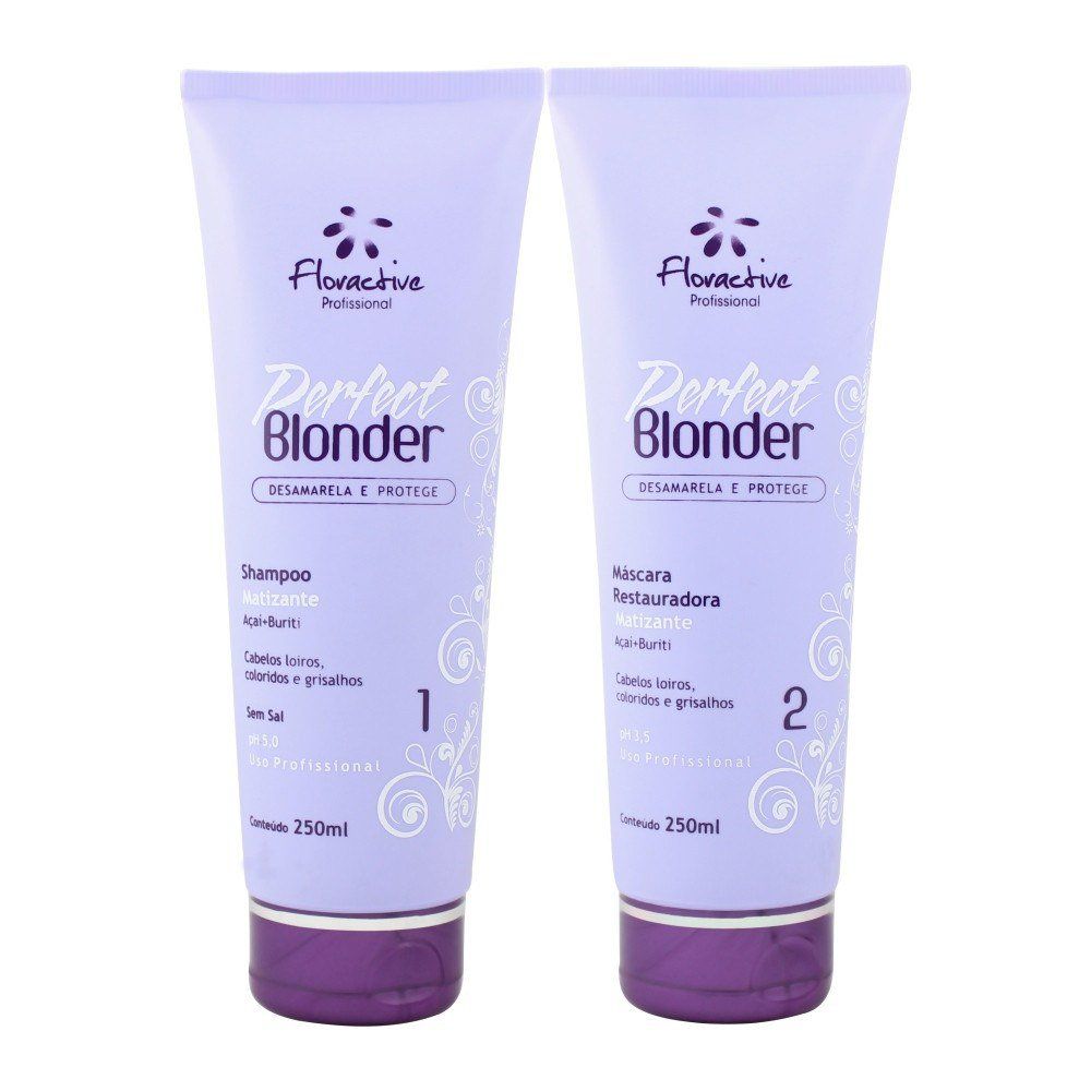Kit Perfect Blonder 2X250ml - Floractive